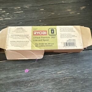 Ryobi One+ AC14RL3A  .065 Line‎ and Spool for Ryobi 18/24/40V Trimmer,3 Pack